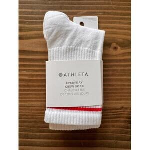 Athleta Everyday Crew socks  New with tags size small 4-6